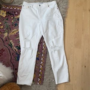 Abercrombie and Fitch Curve Love High Rise Skinny Jeans